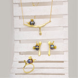 Molten Honey Pearl Set