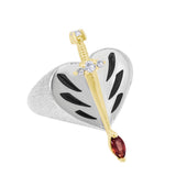 Eternal Dagger Heart Ring