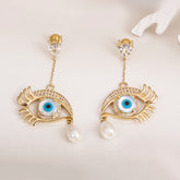 Evil Eye Classic Earrings