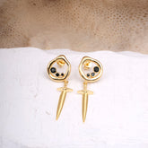 Dagger Style Earrings