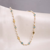 Royal Azure Pearl Necklace