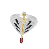 Eternal Dagger Heart Ring