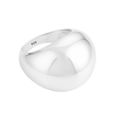 Sterling Silver Dome Statement Ring