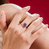Violet Sovereign Ring