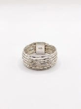 The Hammered Cascade Ring