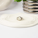 Aura Edge Pearl Ring
