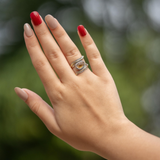 The Athena Coil ring